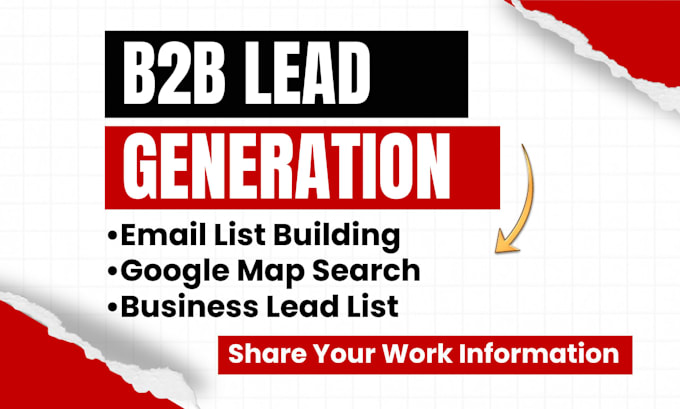 do b2b lead generation and targeted email list building