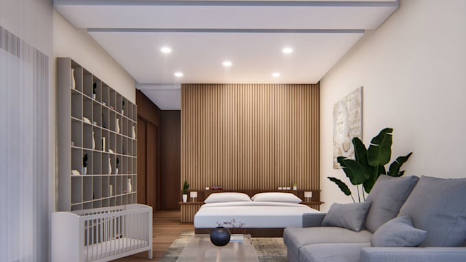 modeling and render your interior design