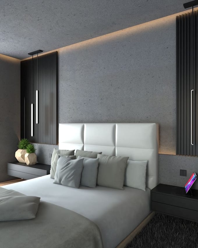 Curated visual reference: Stretching Minimalist 3D Interior Design Possibilities Reference: Create Photo Realistic Minimalist 3D Interior Design By Vitalij55