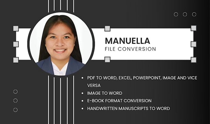 Convert Your File To Any Format You Need By Manuella 08 Fiverr Convert Your File To Any Format You Need By Manuella 08 Fiverr