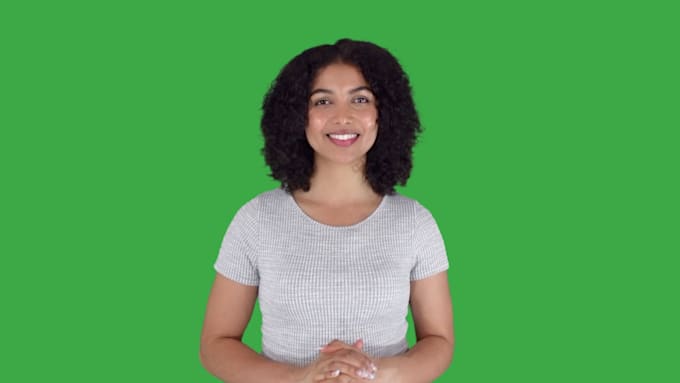 be your green screen video spokesperson