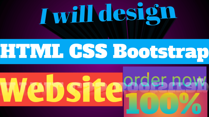 Design to html css bootstrap by Malikadnan318 | Fiverr