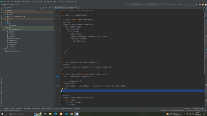 Do android app development using flutter by Samundrabogati | Fiverr image.