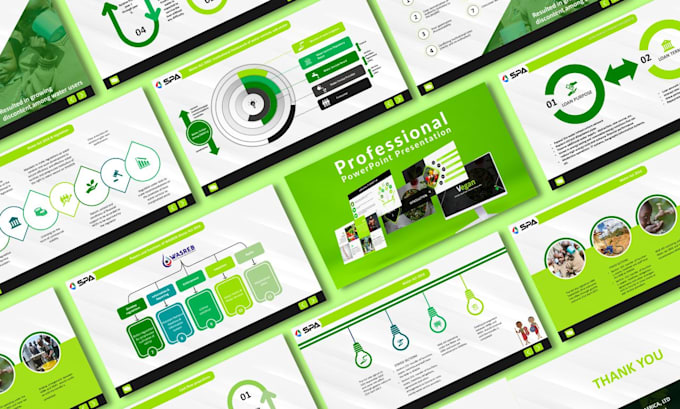 design premium powerpoint presentation for your business