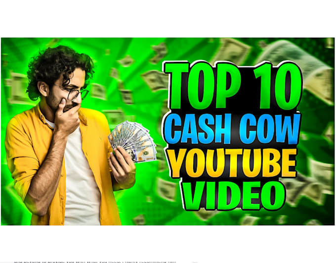 do cash cow video editing for youtube, cash cow creator, cash cow channel