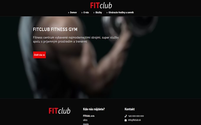 Create simple only static website using html5 and css by Jak_michael ...