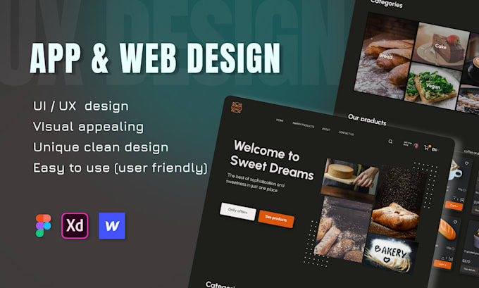 Create visual appealing and easy to use ui design by Lucassilva9 | Fiverr