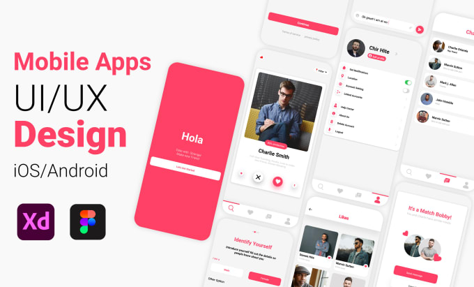 Design ui ux for your mobile app by Aftabaman939 | Fiverr