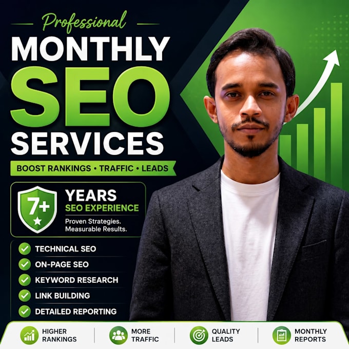 provide monthly SEO services
