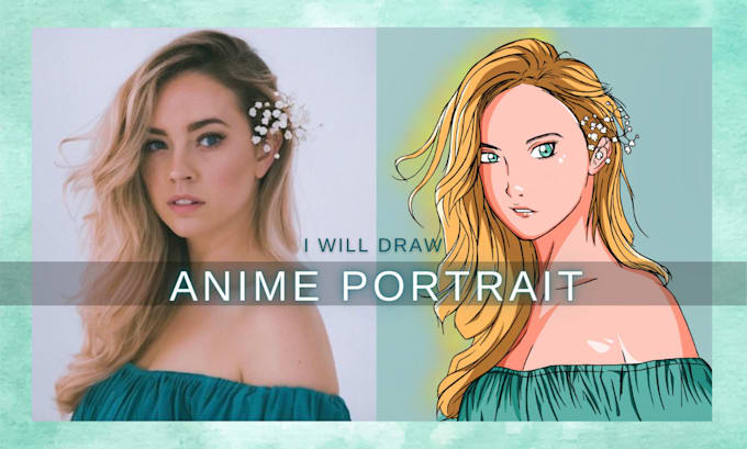 create an anime portrait of you