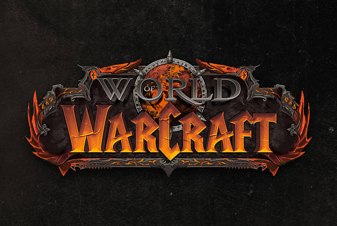 design warcraft themed logo