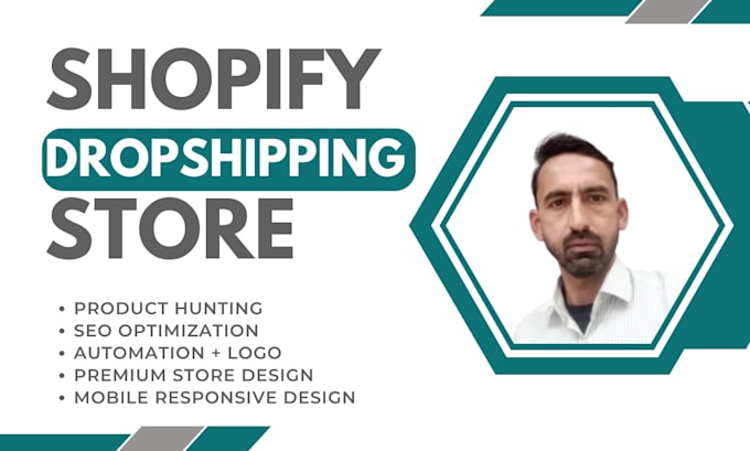 create a shopify dropshipping store or shopify website