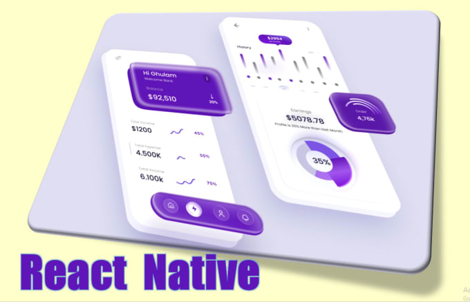 Build react native application both frontend, backend by Professorest ...