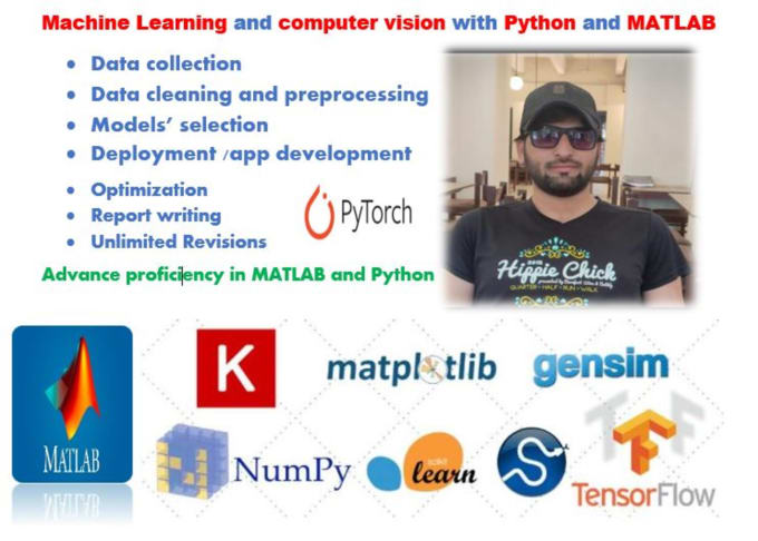 Do computer vision tasks with python by Engineerma | Fiverr