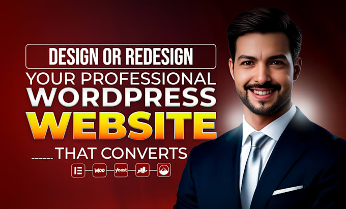 design or redesign your professional wordpress website