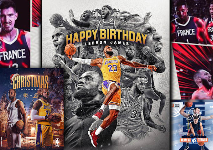 Professional Sports Print Designs