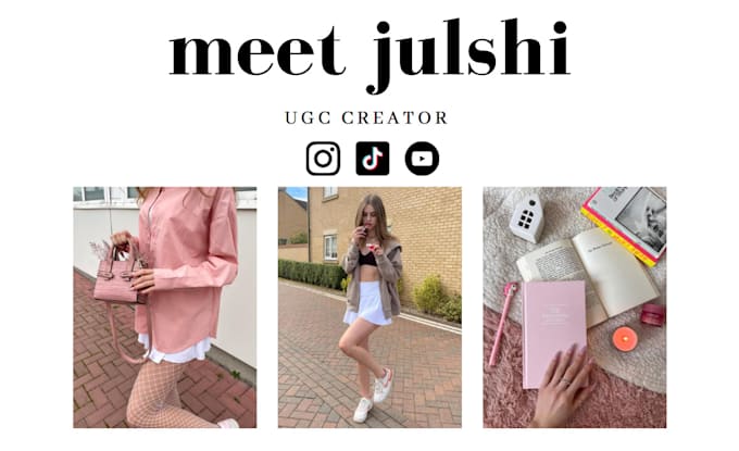 create user generated content ugc tiktok video or reels