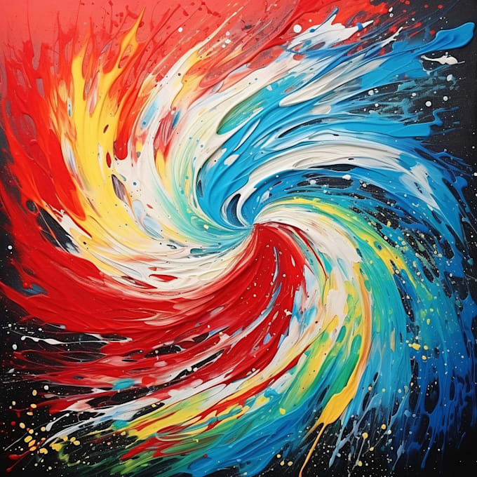 Draw a abstract painting art or color abstract art by Deep_tisa Fiverr