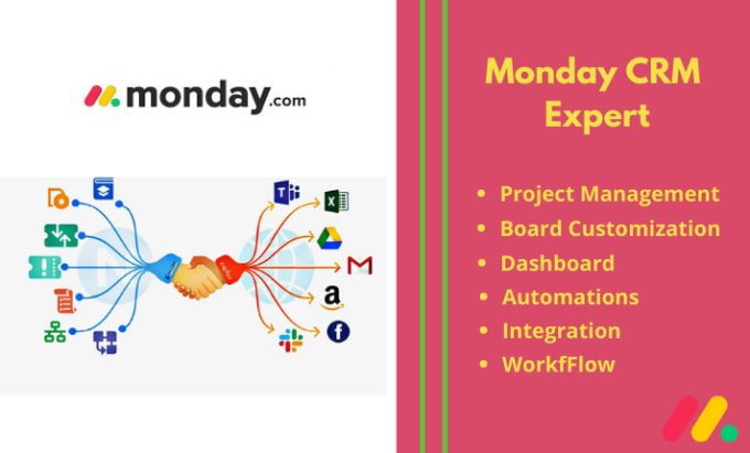 Be your monday project management and monday crm consultant by Auto