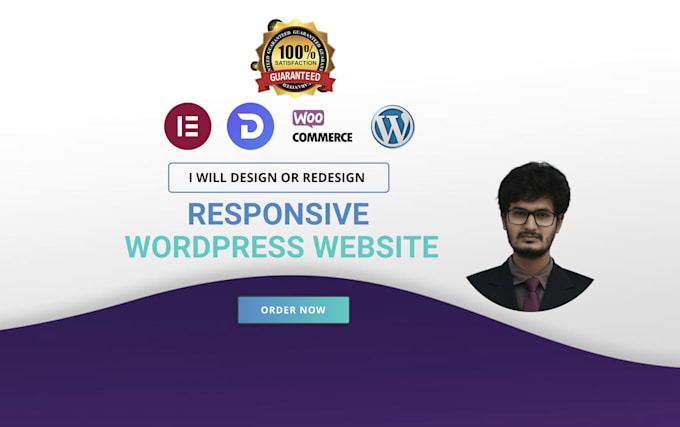 create responsive wordpress website or wordpress design