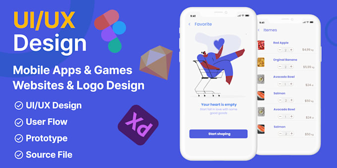 Do attractive mobile, website, dashboard ui ux design by Umar_qadeer ...