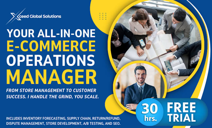 provide full ecommerce management, backend support, and daily operations