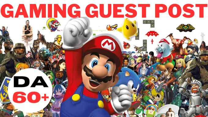 publish guest post on high da 60 gaming blog site with do follow backlink