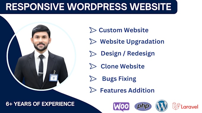build responsive wordpress website with elementor pro