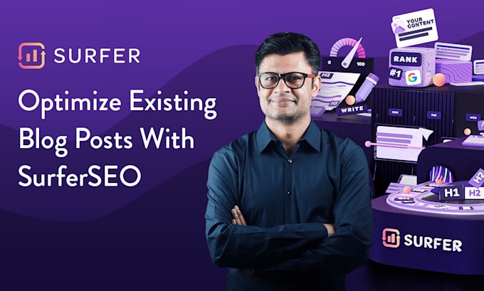 use surferseo to rank your existing blogs high on google