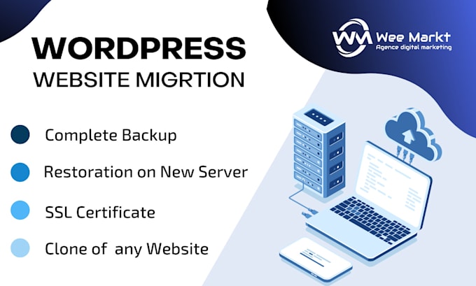 migrate or clone wordpress site to new hosting