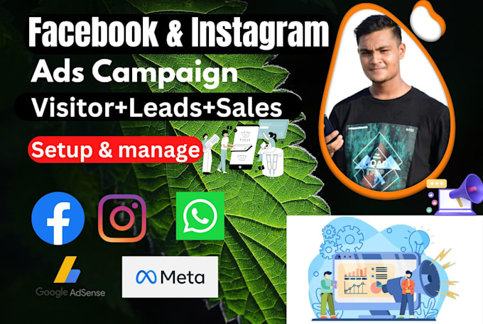fix or setup facebook and instagram ads campaign