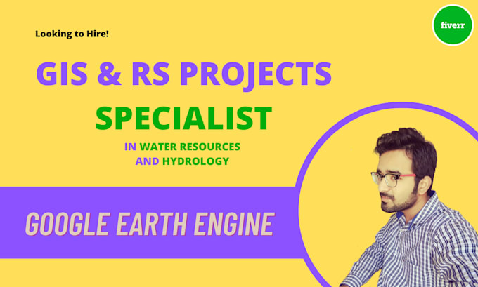 do any task related to arcgis and google earth engine