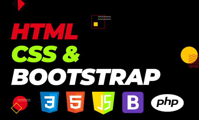 Do html css bootstrap and jquery for custom websites by Zoya_malek | Fiverr