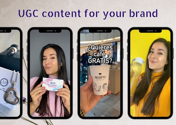 Create authentic ugc videos for all your platforms by Larayuste | Fiverr