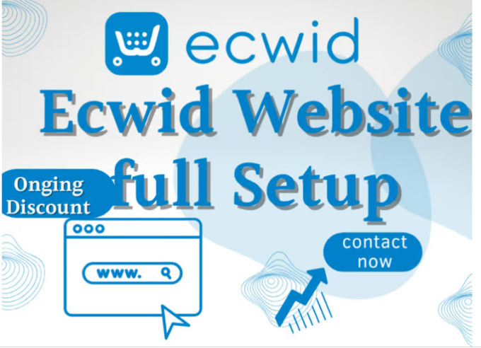Design and redesign ecwid online store bigcommerce ecwid website by