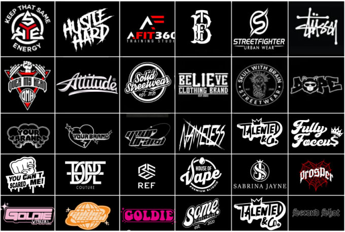 Do a urban exclusive streetwear clothing brand logo design by ...