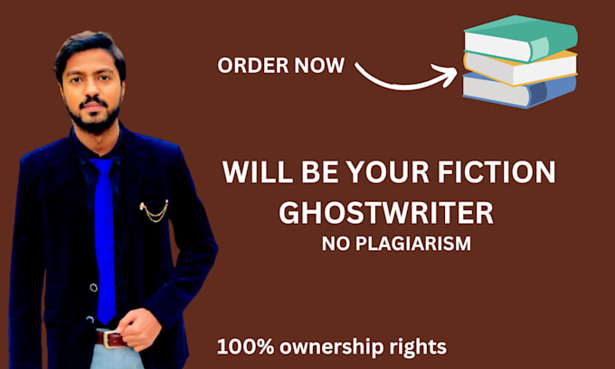 be your fiction or romance ebook ghostwriter