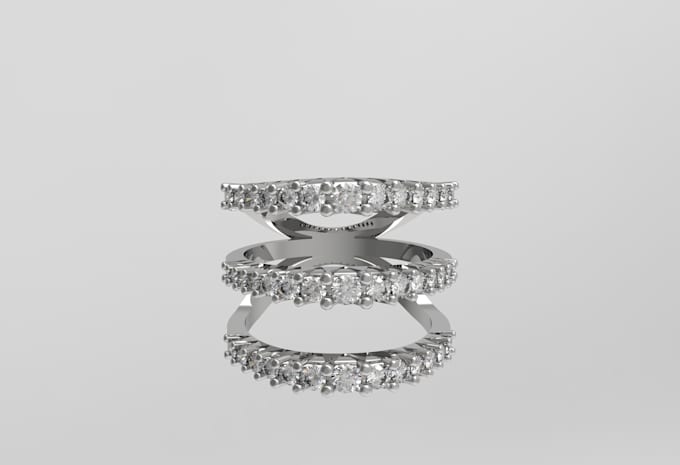 create 3d jewelry design for 3d printing