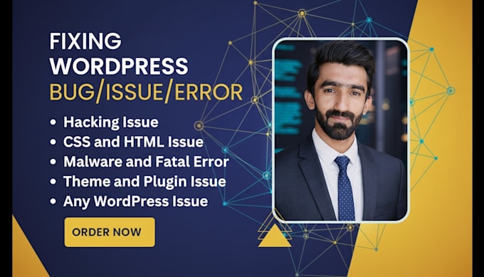 do wordpress website bug and issue resolution and optimization