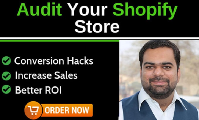 audit your shopify dropshipping store or shopify website