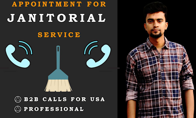 set up appointments for janitorial services