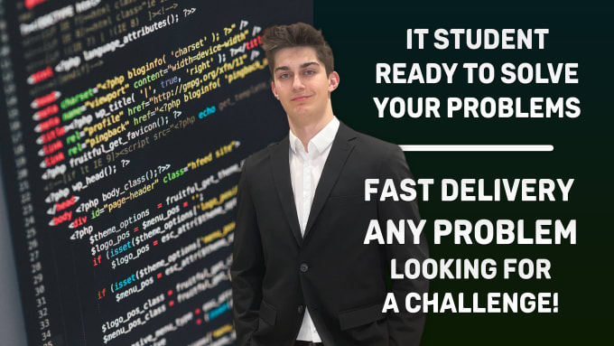Solve your code problems by Deo_creative | Fiverr