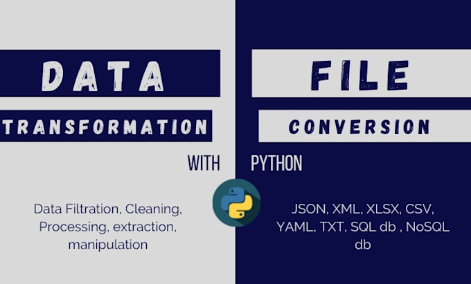 Parse,convert and transform your data to desired format with python by ...