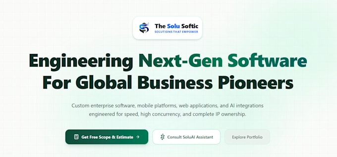 build an ai powered website with smart business automation