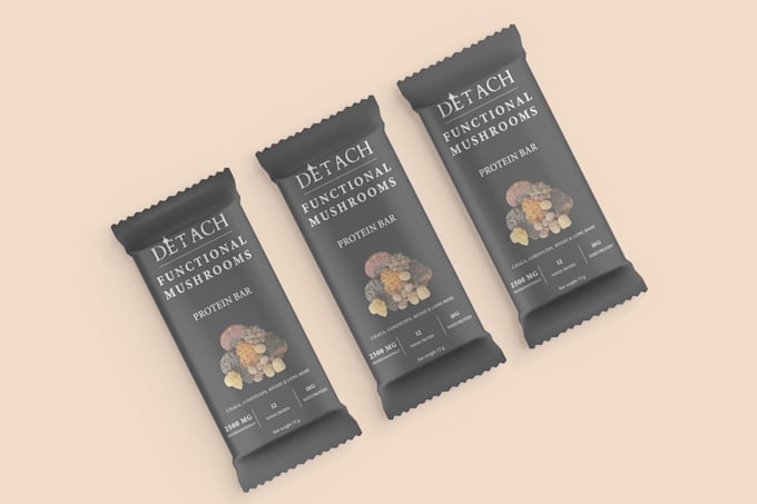 design protein bar packaging , premium chocolate wrapper  for you