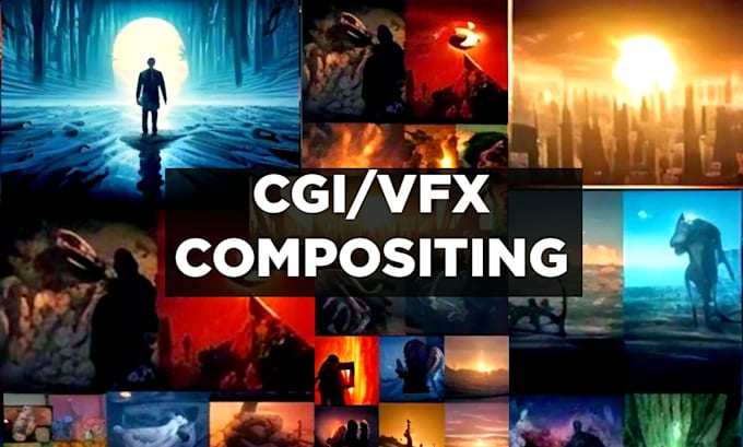 do vfx,compositing and cgi on your videos