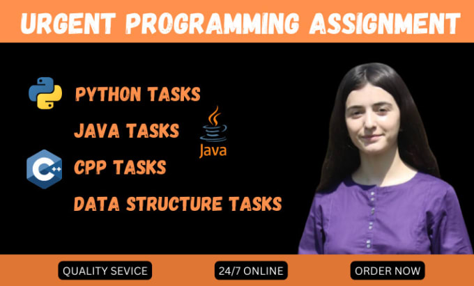Do Your Urgent Coding In C Cpp Java Python Assignments And Tasks By Alisha516 Fiverr 0657
