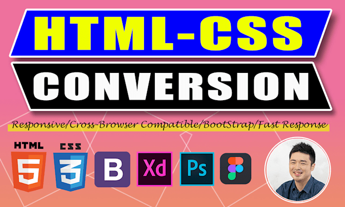 Convert figma to html css bootstrap in responsive design by Keitahirose ...