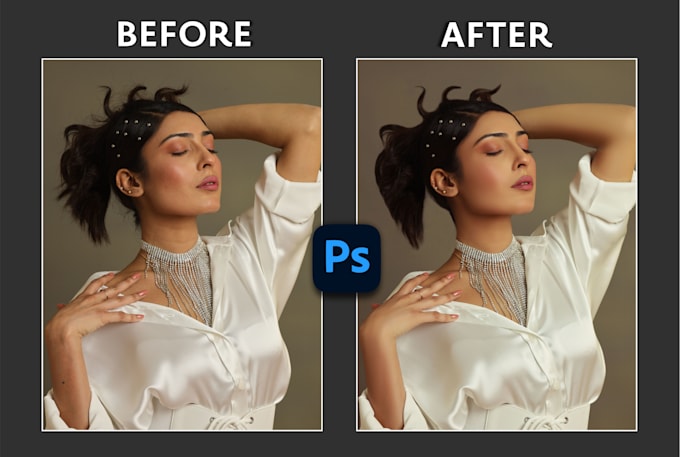 do photoshop image retouching for you