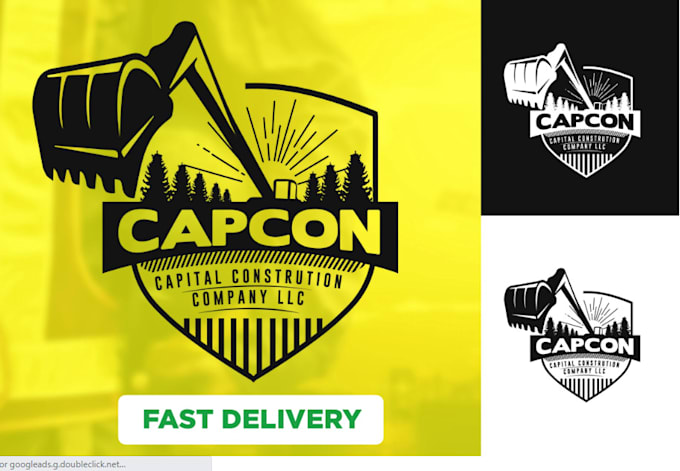 create fantastic construction logo with fastest delivery